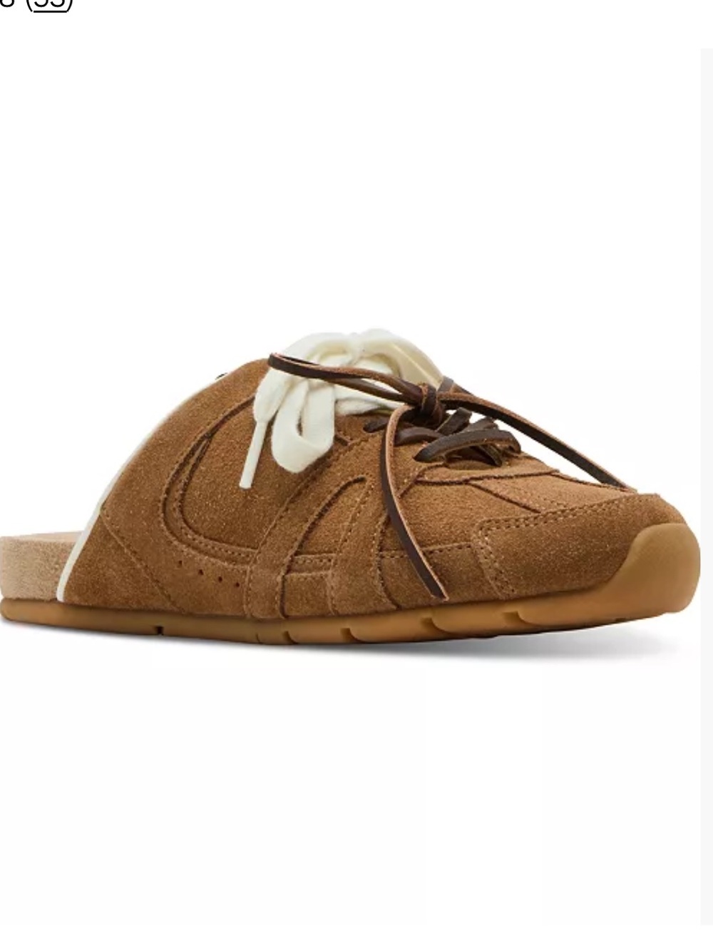 Steve Madden Women's Maysa Lace-Up Slip-On Suede Sneaker 9 NWT